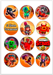 Изображение Бравлстарс капкейки